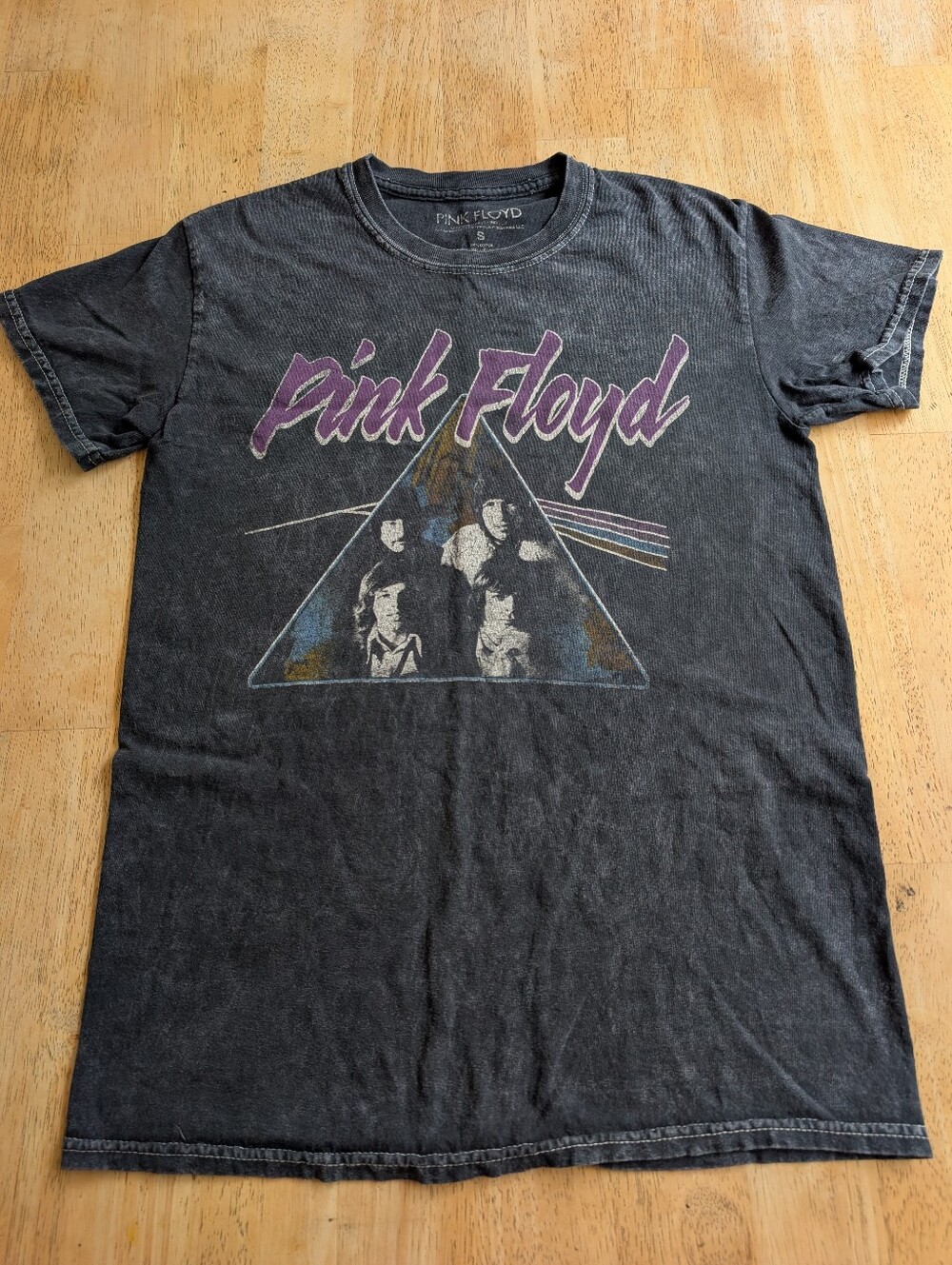 Vintage Pink Floyd Band T-shirt Charcoal Gray